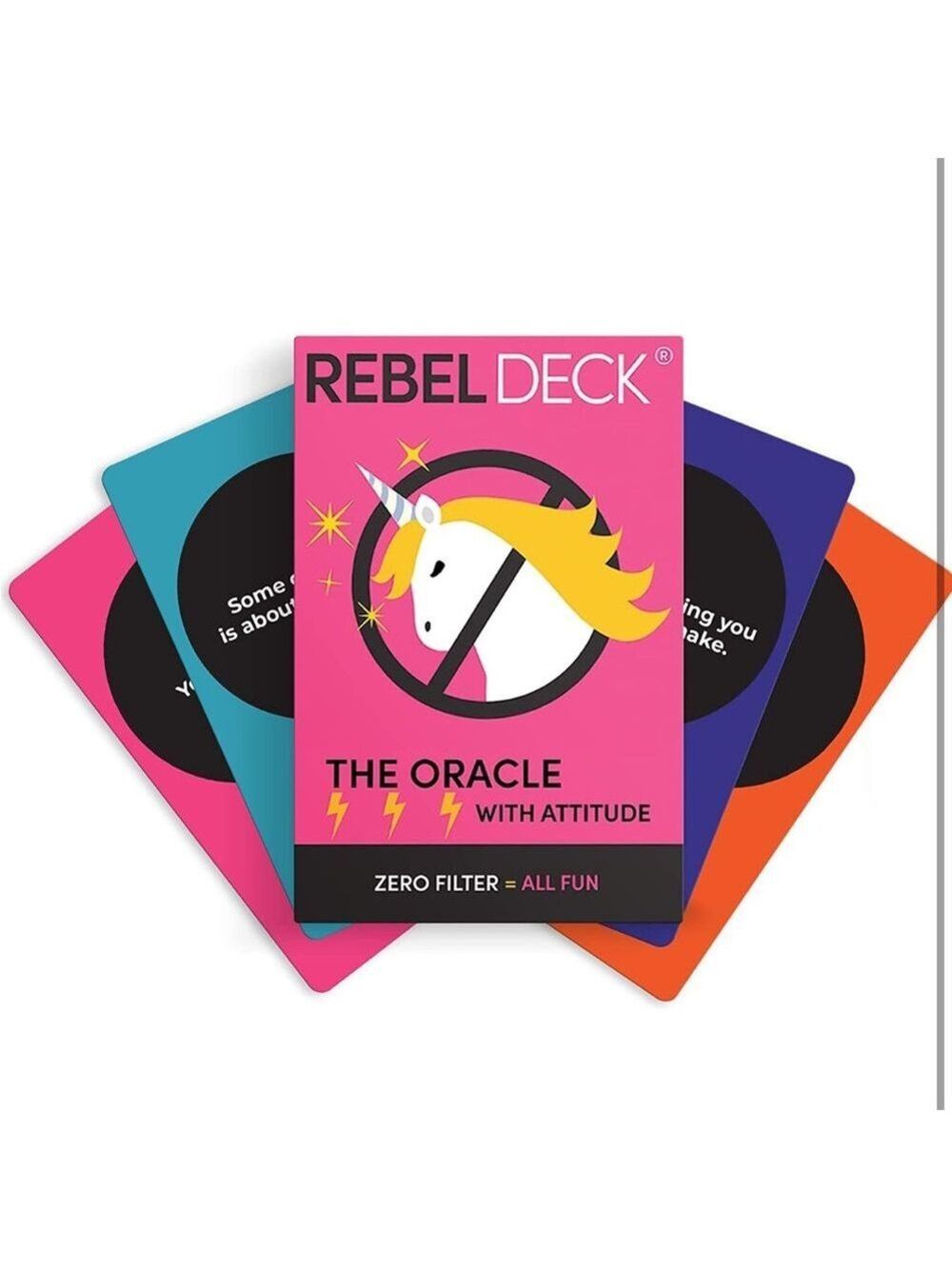 Rebel Deck The Oracle with Attitude tarot cards